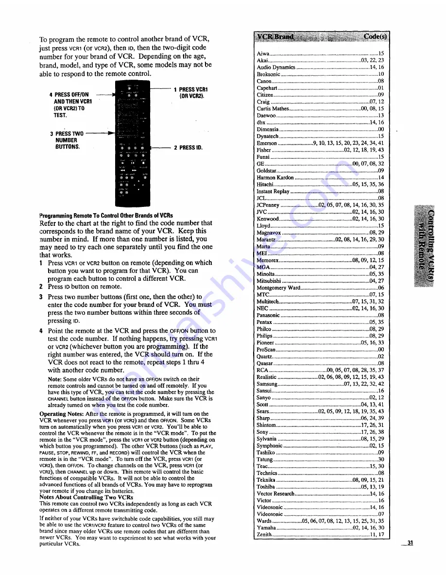 ProScan PS27152 Owner'S Manual Download Page 35