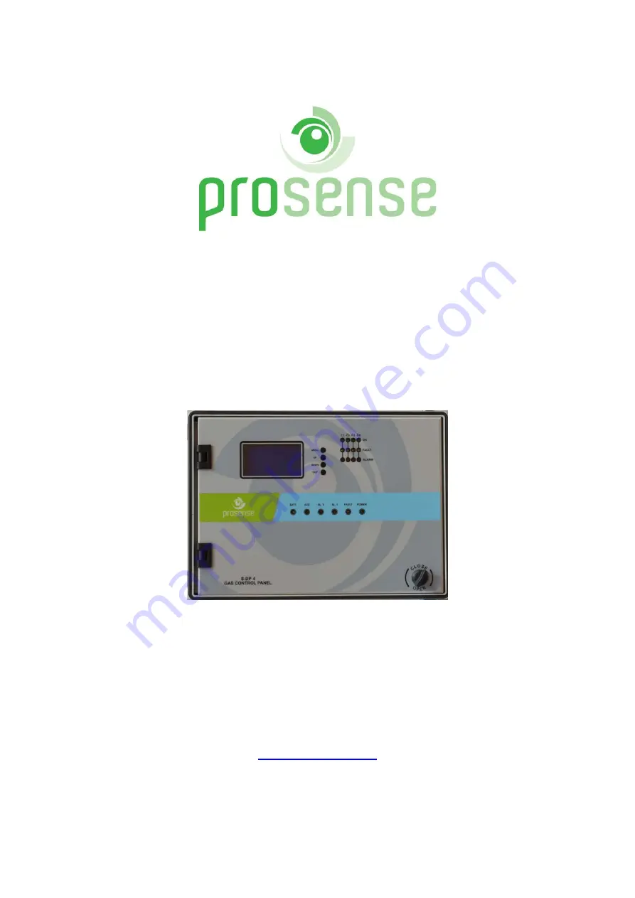 Prosense S-DP4 Скачать руководство пользователя страница 1