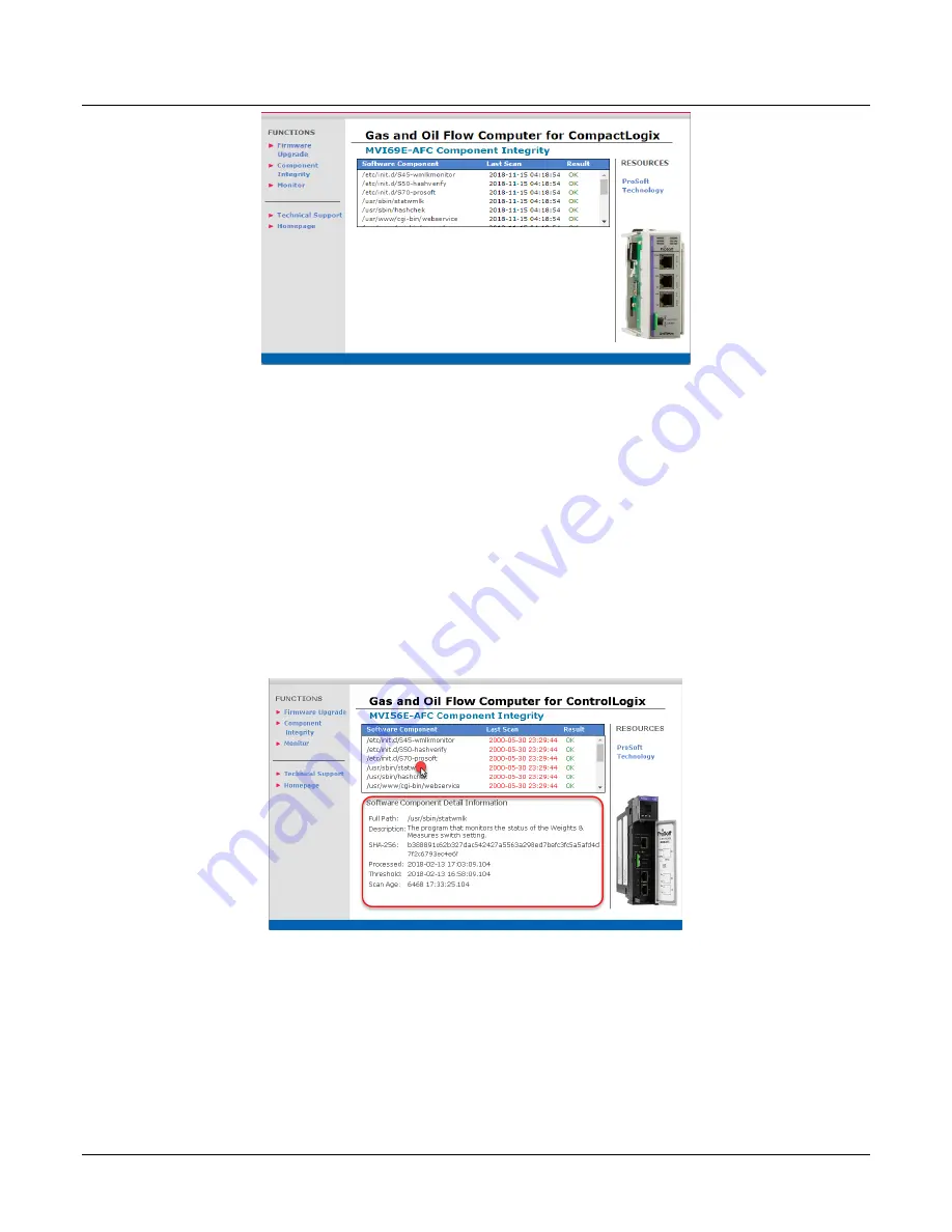 ProSoft Technology MVI56E-AFC Скачать руководство пользователя страница 131