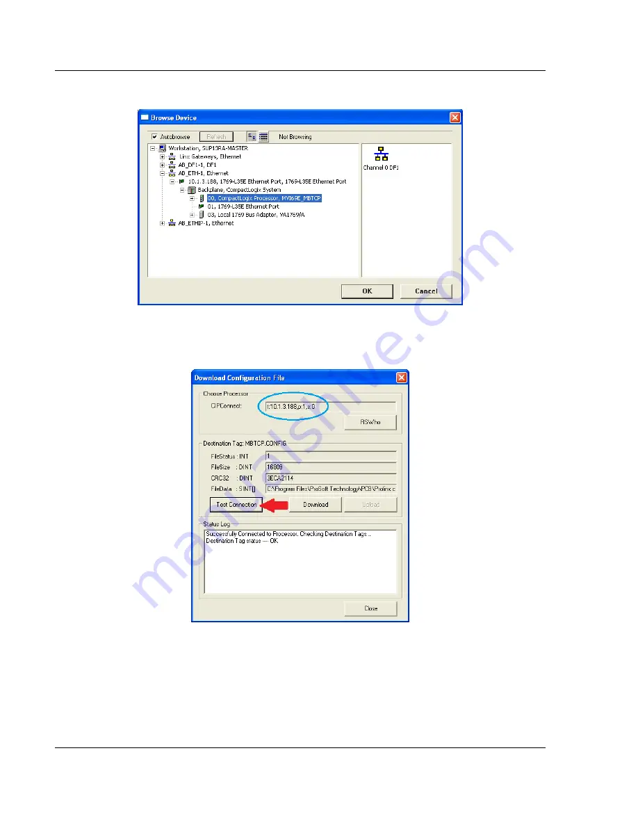 ProSoft Technology MVI69E-MBTCP Скачать руководство пользователя страница 58