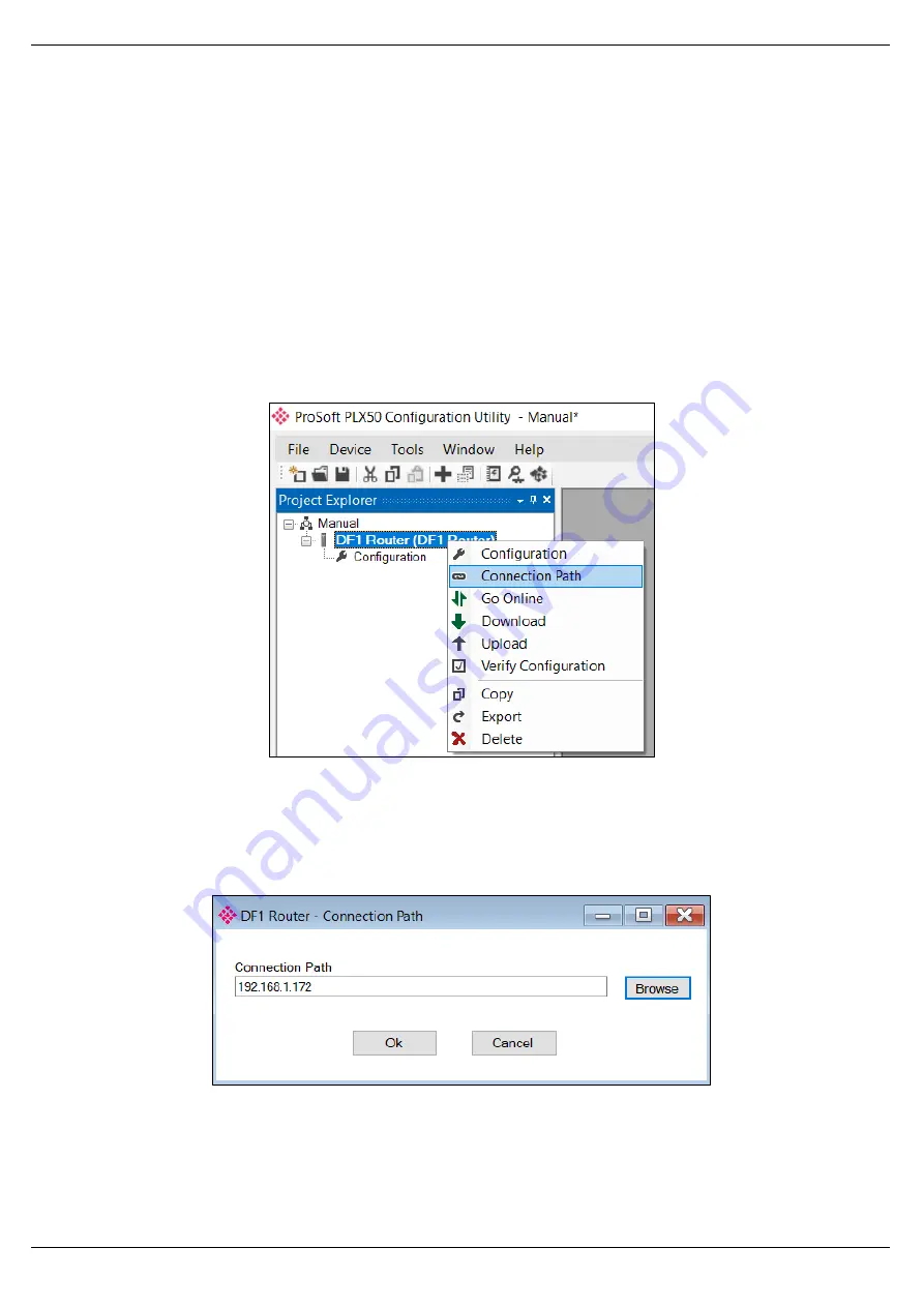 ProSoft Technology PLX51-DF1-ENI User Manual Download Page 44