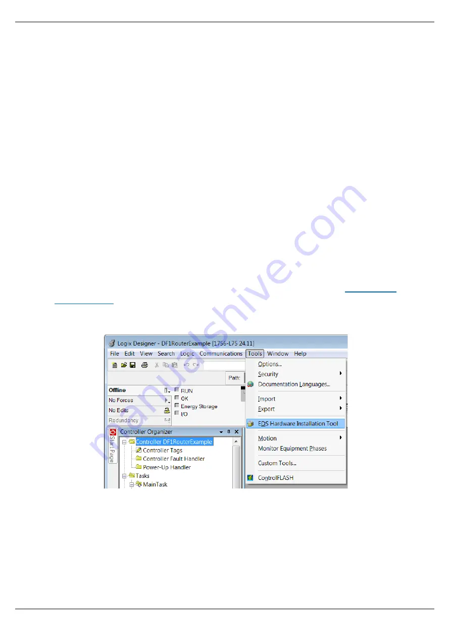 ProSoft Technology PLX51-DF1-ENI User Manual Download Page 47