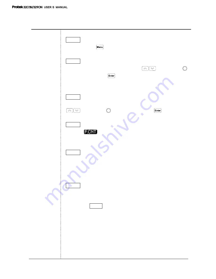 Protek 3201N User Manual Download Page 58