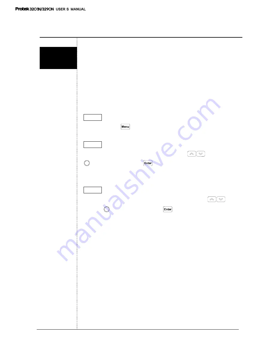 Protek 3201N User Manual Download Page 60