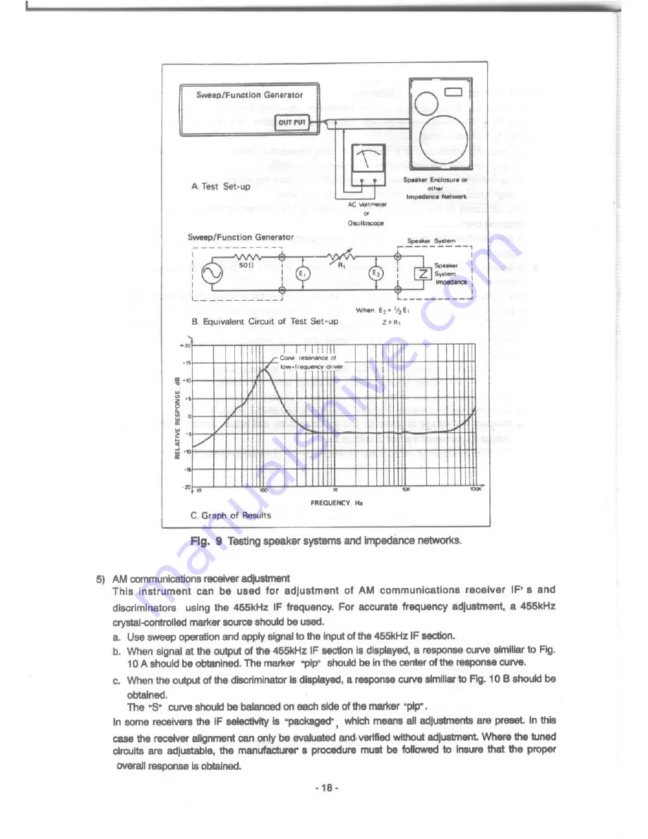 Protek 9205A Instruction Manual Download Page 21