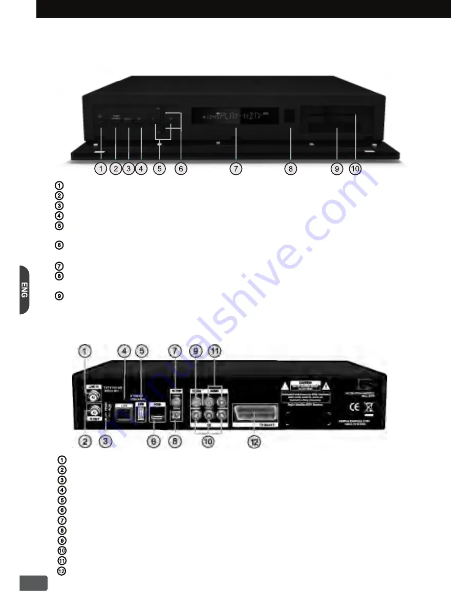 Protek 9750HD IP User Manual Download Page 6