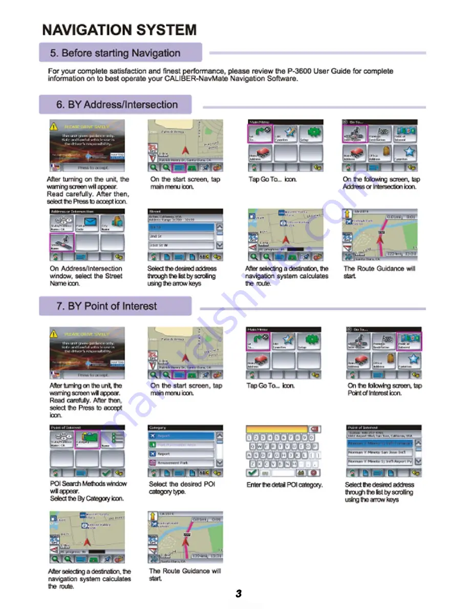 PROTRON Caliber P-3600 Install Manual Download Page 3