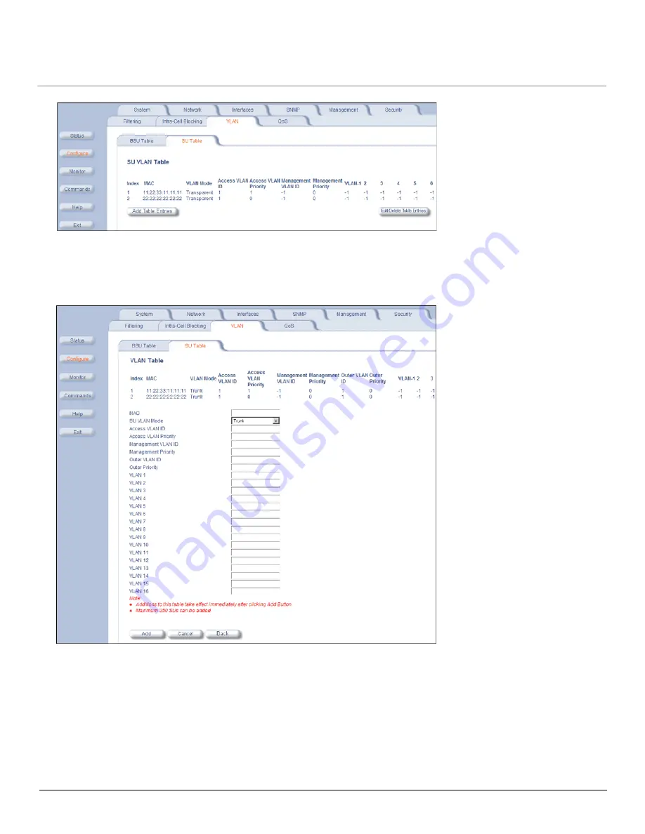 Proxim Tsunami QuickBridge 2454-R Installation Manual Download Page 104