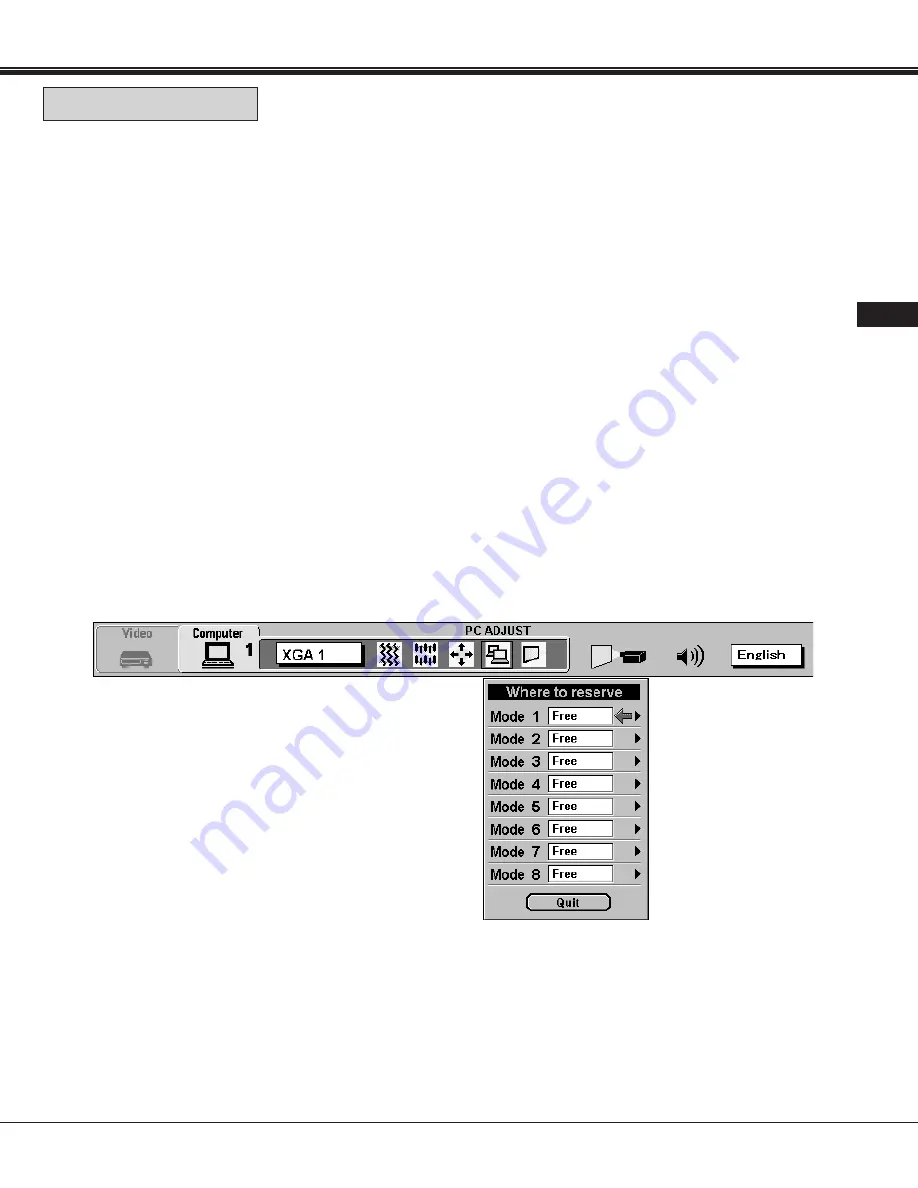 Proxima 9260/9240 User Manual Download Page 41