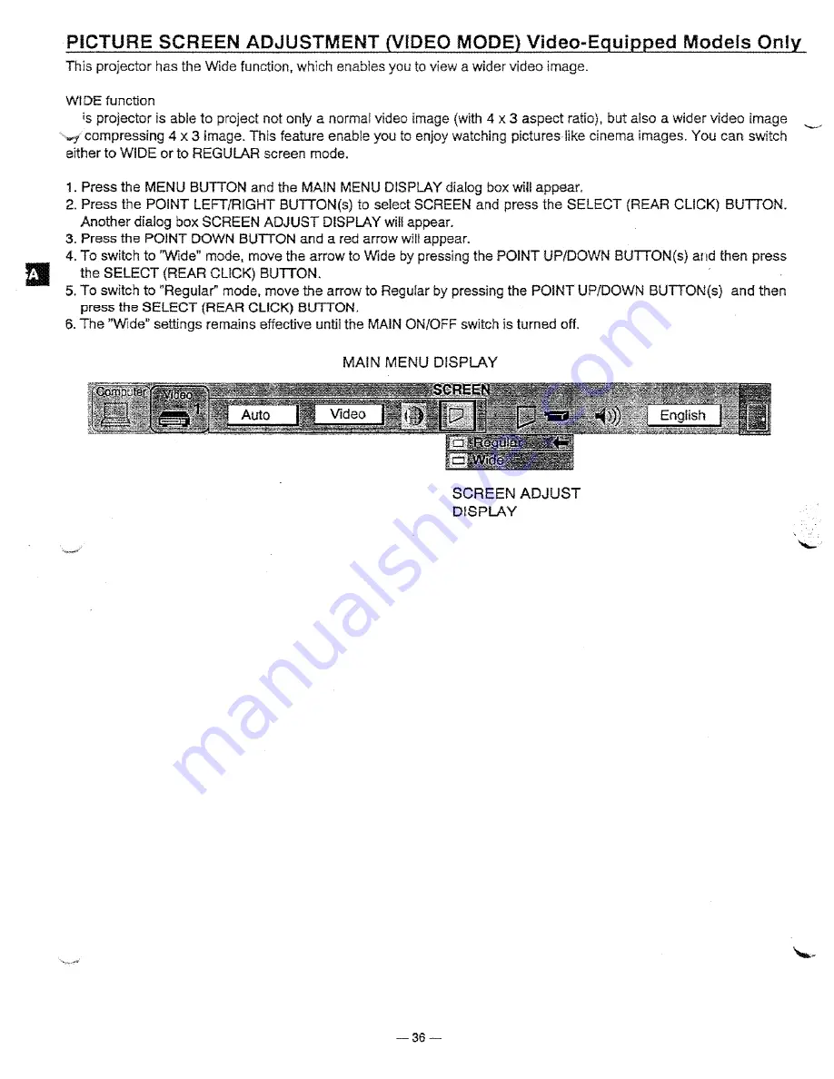 Proxima Pro AV 9310 Скачать руководство пользователя страница 34