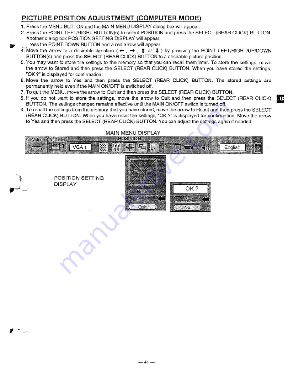 Proxima Pro AV 9310 Скачать руководство пользователя страница 39