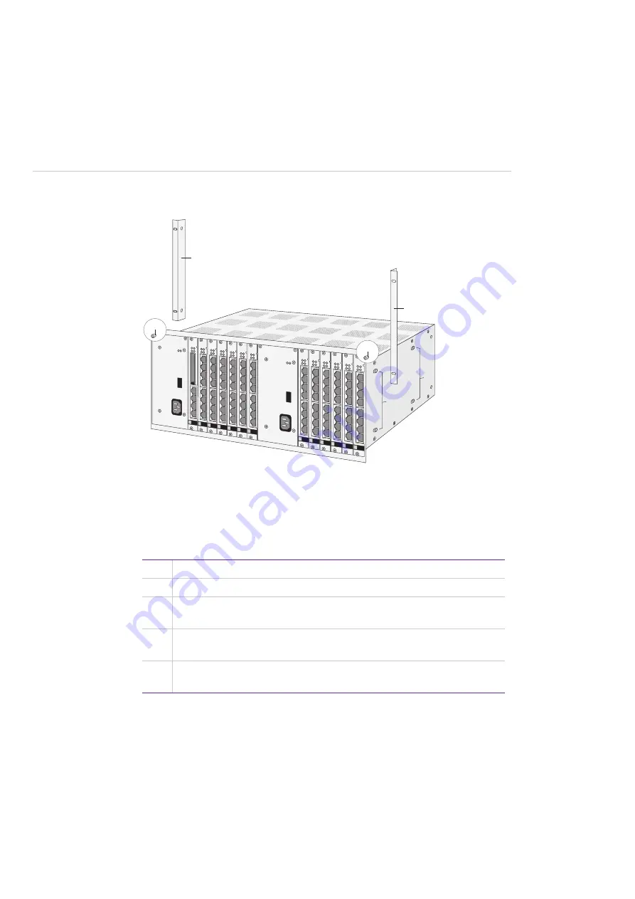 Proximus Forum 500 Series Mounting And Commissioning Manual Download Page 95