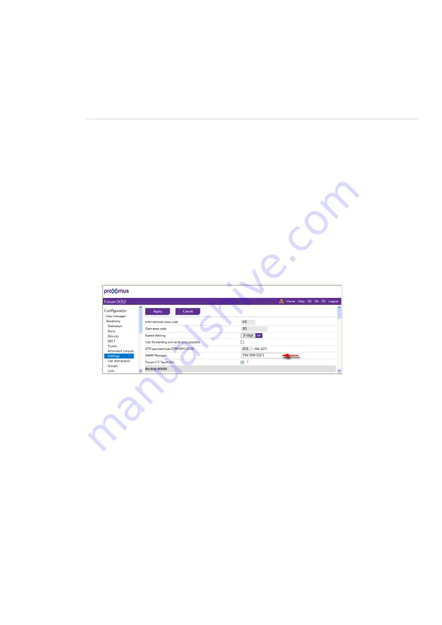 Proximus Forum 500 Series Mounting And Commissioning Manual Download Page 326