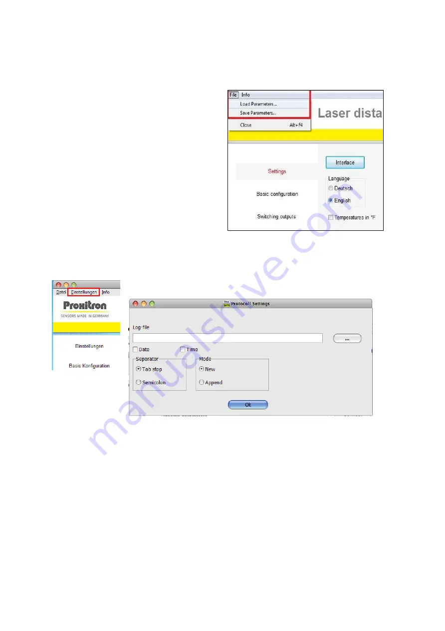 Proxitron LMA 101 User Manual Download Page 50