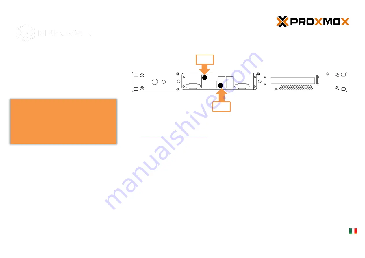 PROXMOX A3-SERVER Quick Start Manual Download Page 2