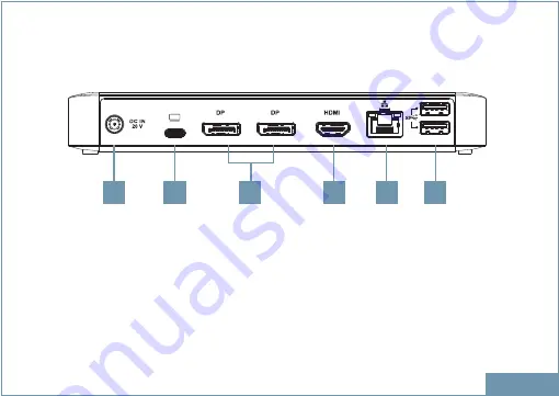 ProXtend USB-C DP1.4 MST Dock User Manual Download Page 6