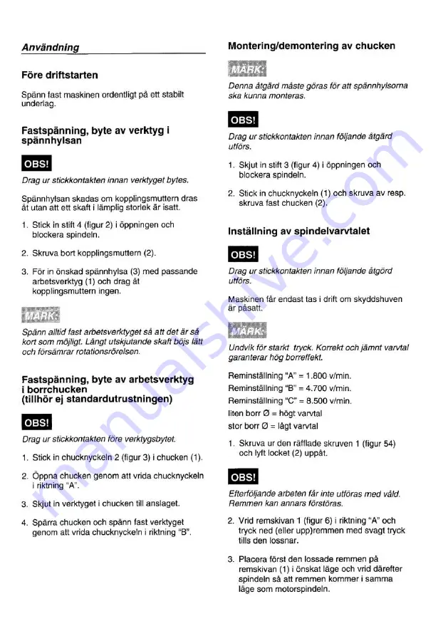 Proxxon TBM 220 Manual Download Page 43