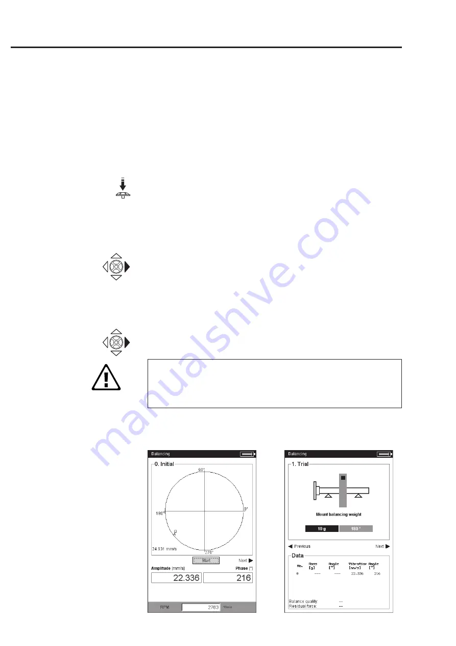 PRÜFTECHNIK VIBXPERT Balancing Скачать руководство пользователя страница 20