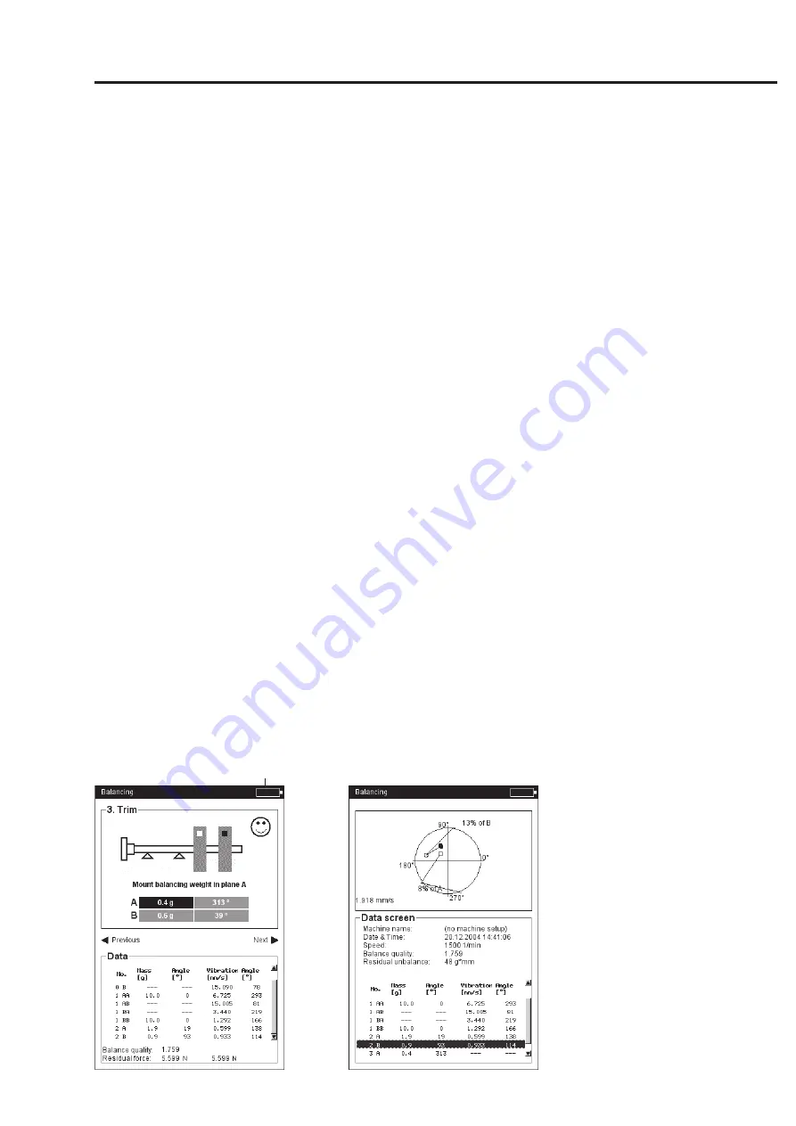 PRÜFTECHNIK VIBXPERT Balancing Operating Instructions Manual Download Page 25