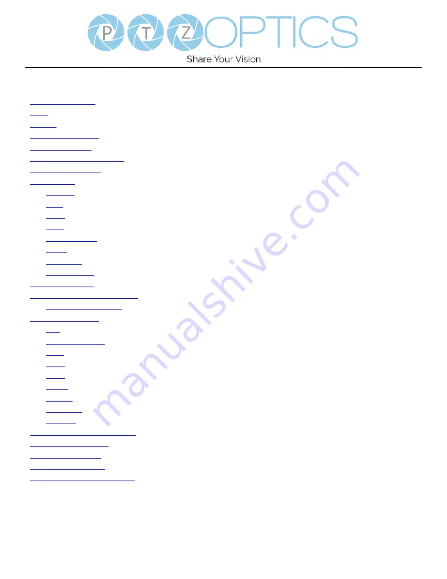 PTZ Optics PT20X-NDI-ZCAM User Manual Download Page 3