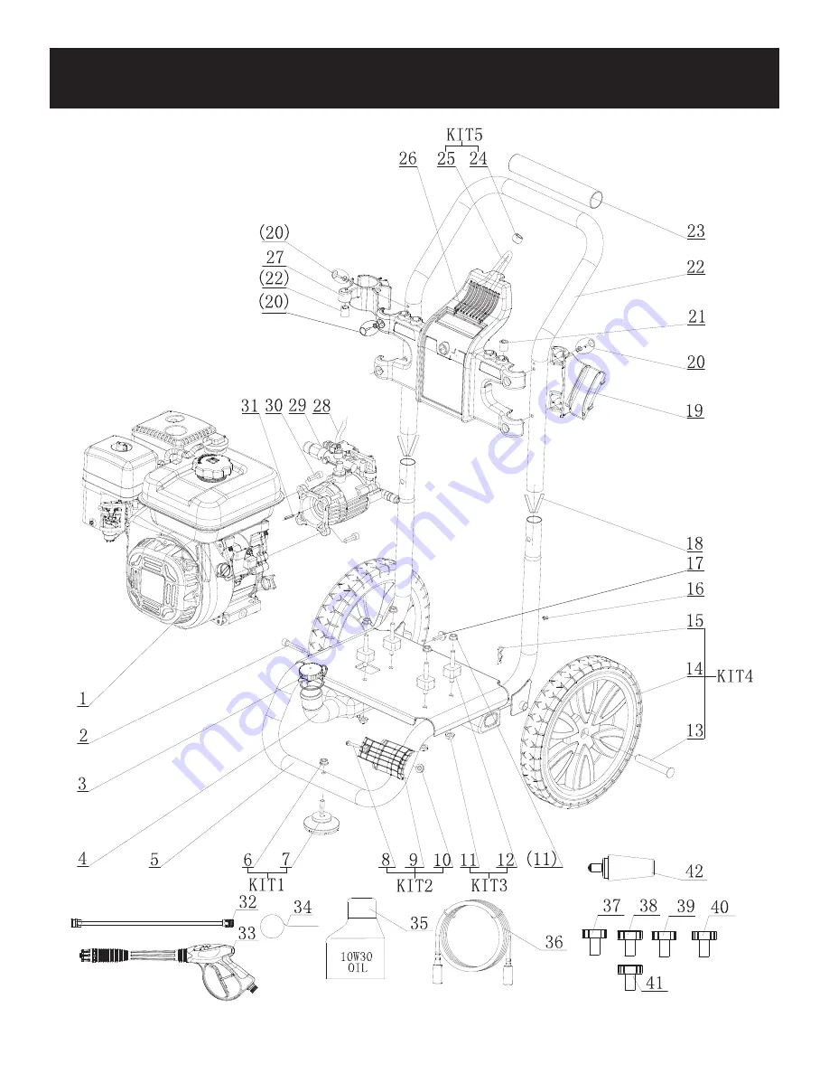 Pulsar PGPW3100H-AT Operator'S Manual Download Page 8