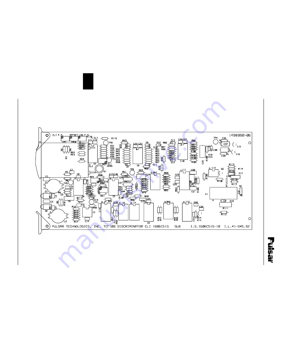 Pulsar TCF-10B System Manual Download Page 171