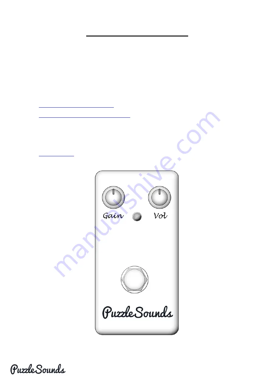 PuzzleSounds DOD 250'77 Overdrive Manual Download Page 2