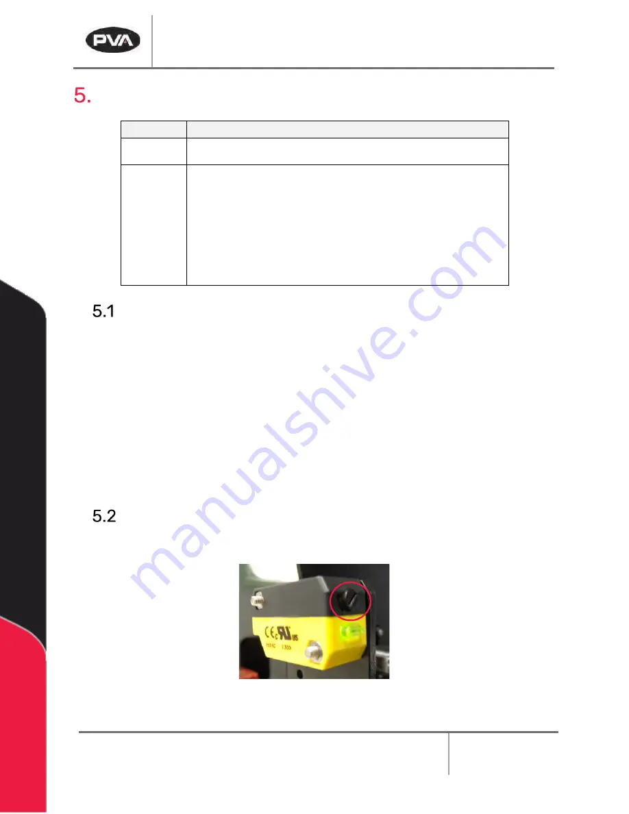 PVA BI2000 Owner'S Manual Download Page 28