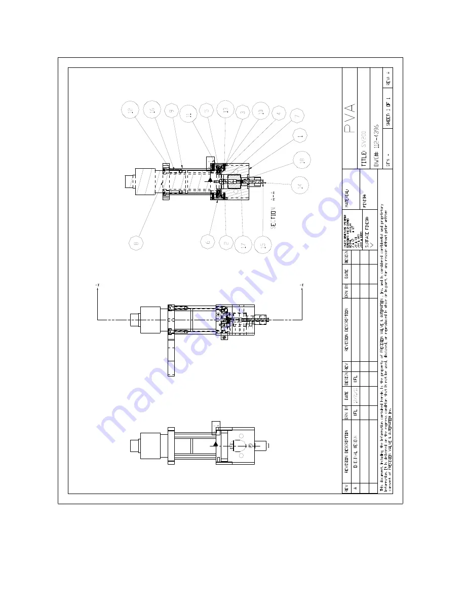 PVA SV200 Operation Manual Download Page 10