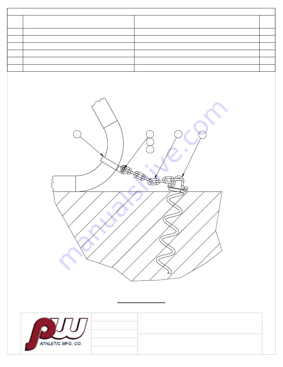 PW Athletic 2231-00G Скачать руководство пользователя страница 5