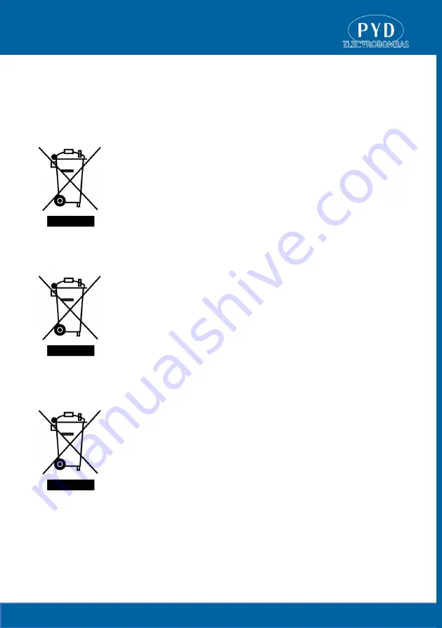 PYD Electrobombas BETTER Operating And Maintenance Manual Download Page 13