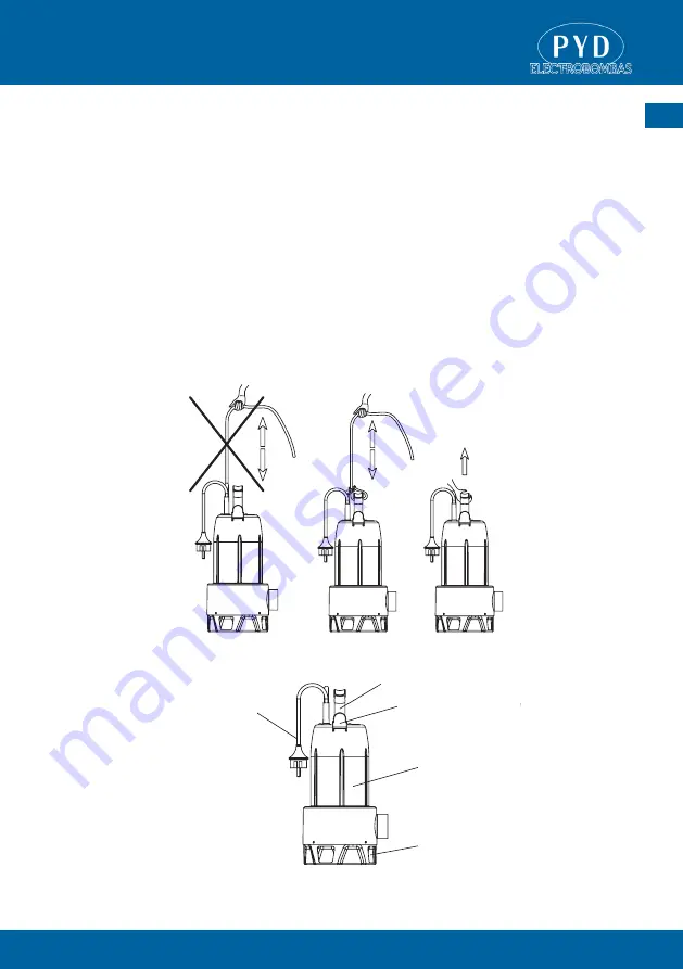 PYD Electrobombas LION-150SW Series Installation And Maintenance Manual Download Page 8