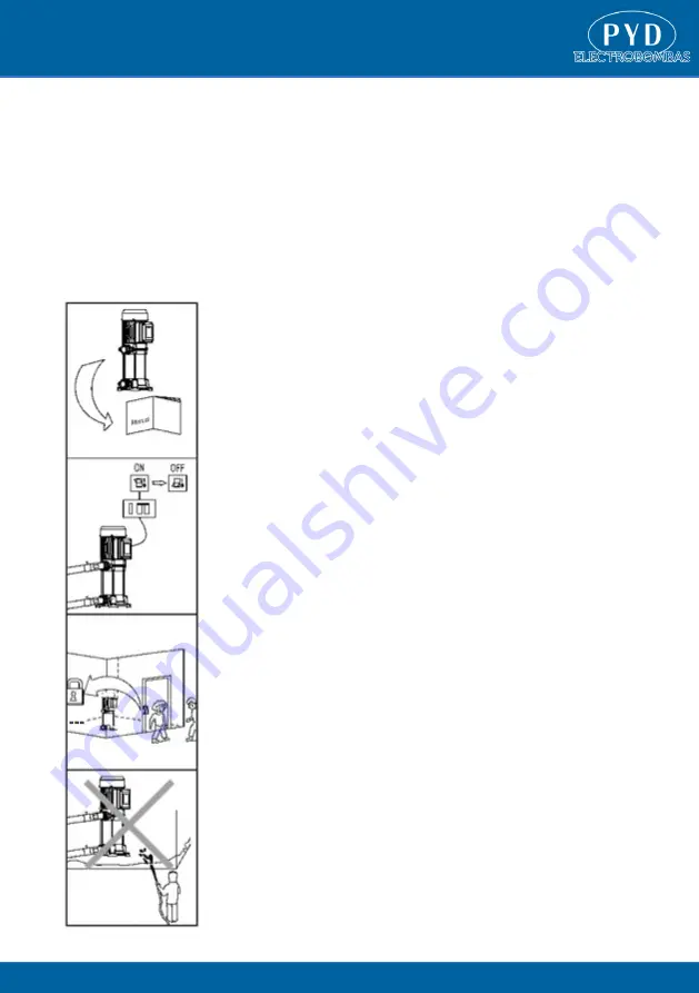 PYD Electrobombas VERTI Operator'S Manual Download Page 5