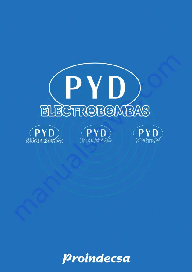 PYD Electrobombas VERTI Operator'S Manual Download Page 12