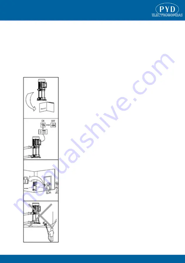 PYD Electrobombas VERTI Operator'S Manual Download Page 17