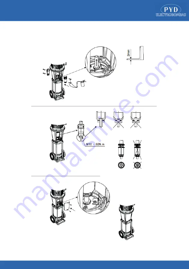 PYD Electrobombas VERTINOX Series Скачать руководство пользователя страница 33