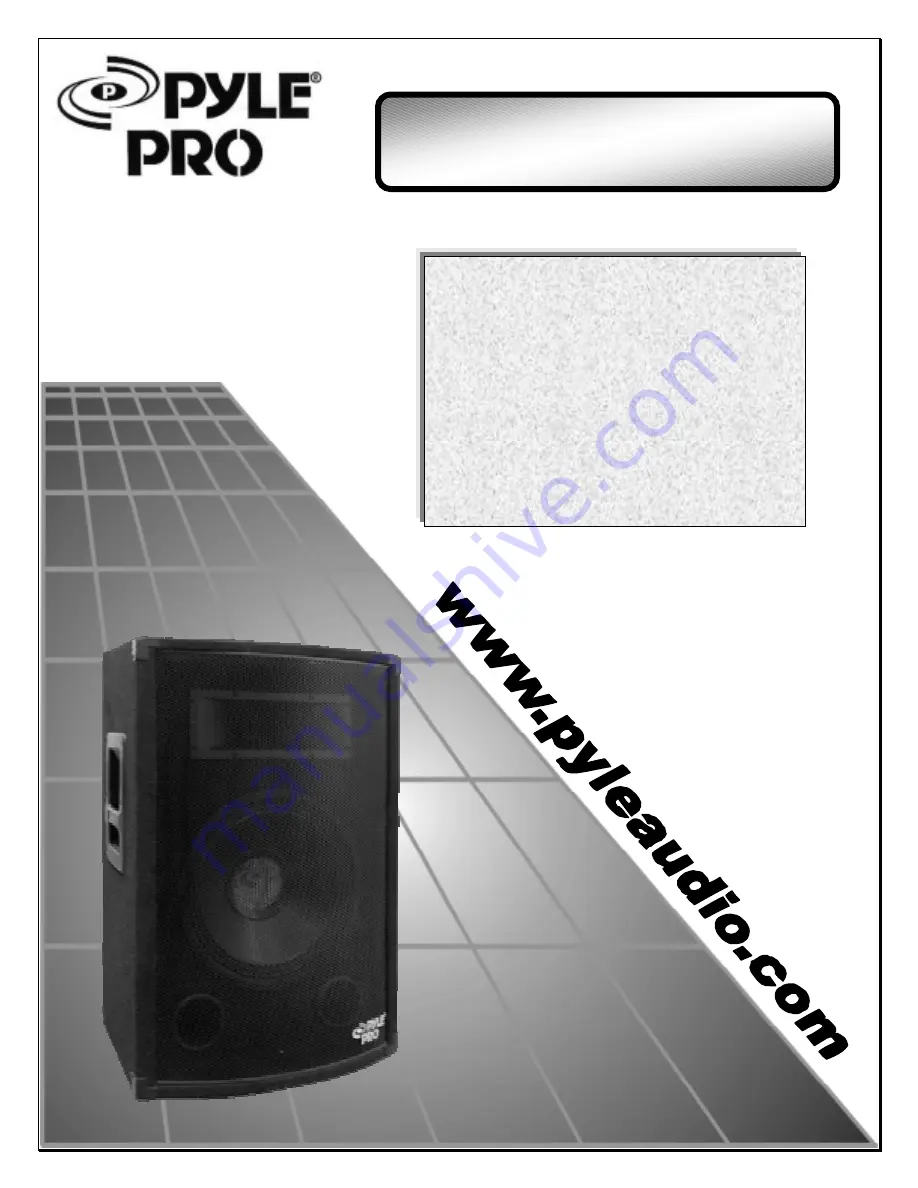 Pyle Pro PADH1079 Owner'S Manual Download Page 1