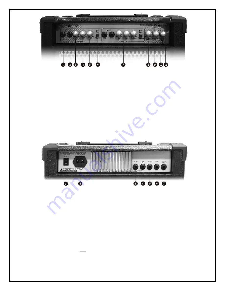 Pyle Pro PPG850A Скачать руководство пользователя страница 2