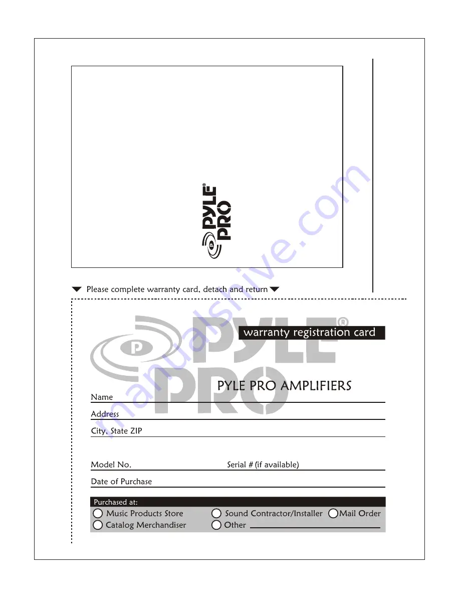 Pyle Pro PPHP1595 Owner'S Manual Download Page 7