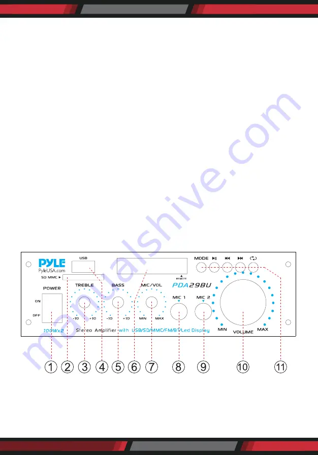 Pyle Blue Series Скачать руководство пользователя страница 4