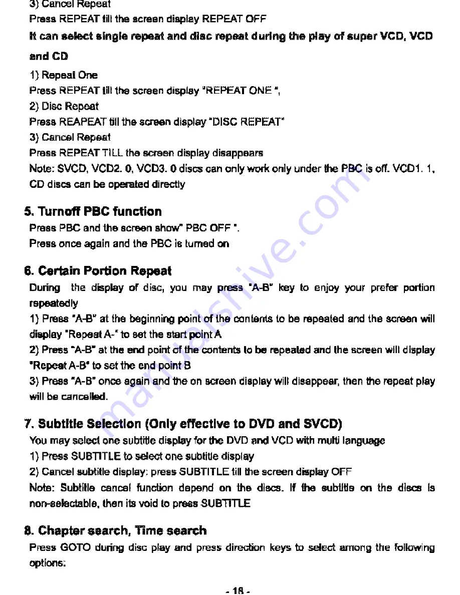 Pyle PDH7 Manual Download Page 19