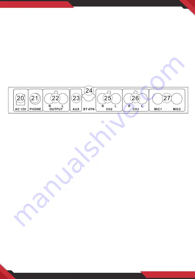 Pyle PMX8BU User Manual Download Page 5