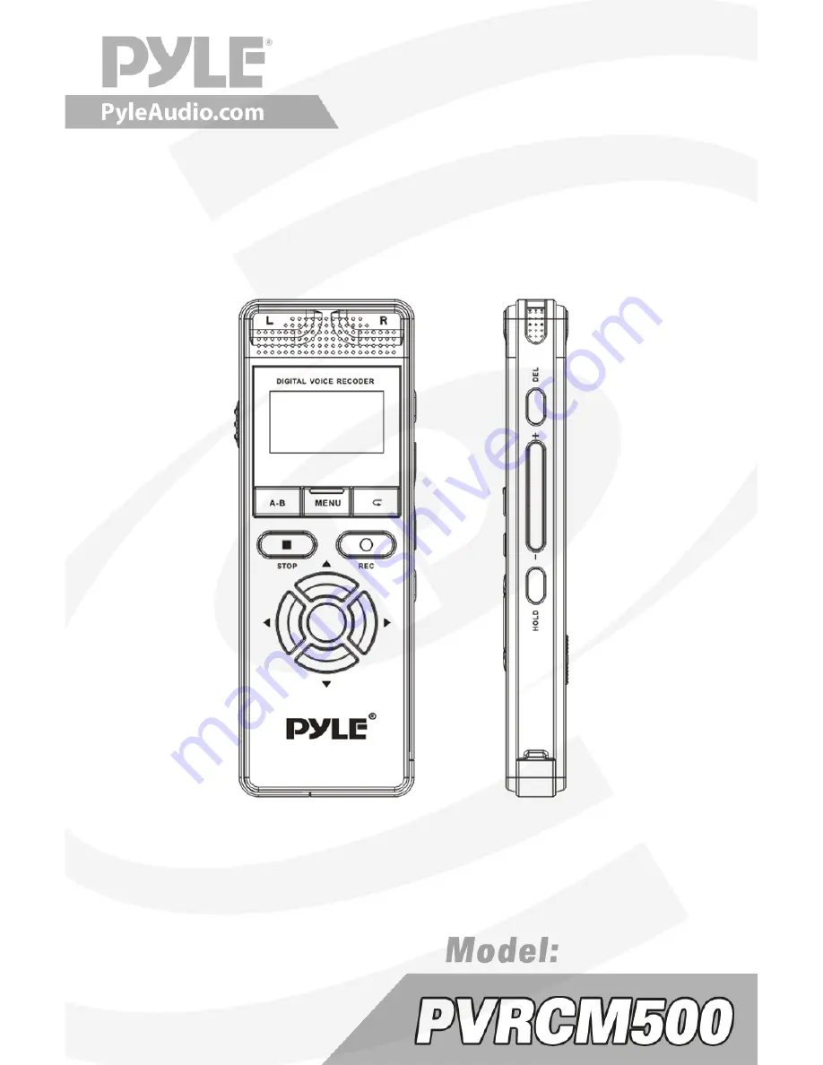 Pyle PVRCM500 User Manual Download Page 1