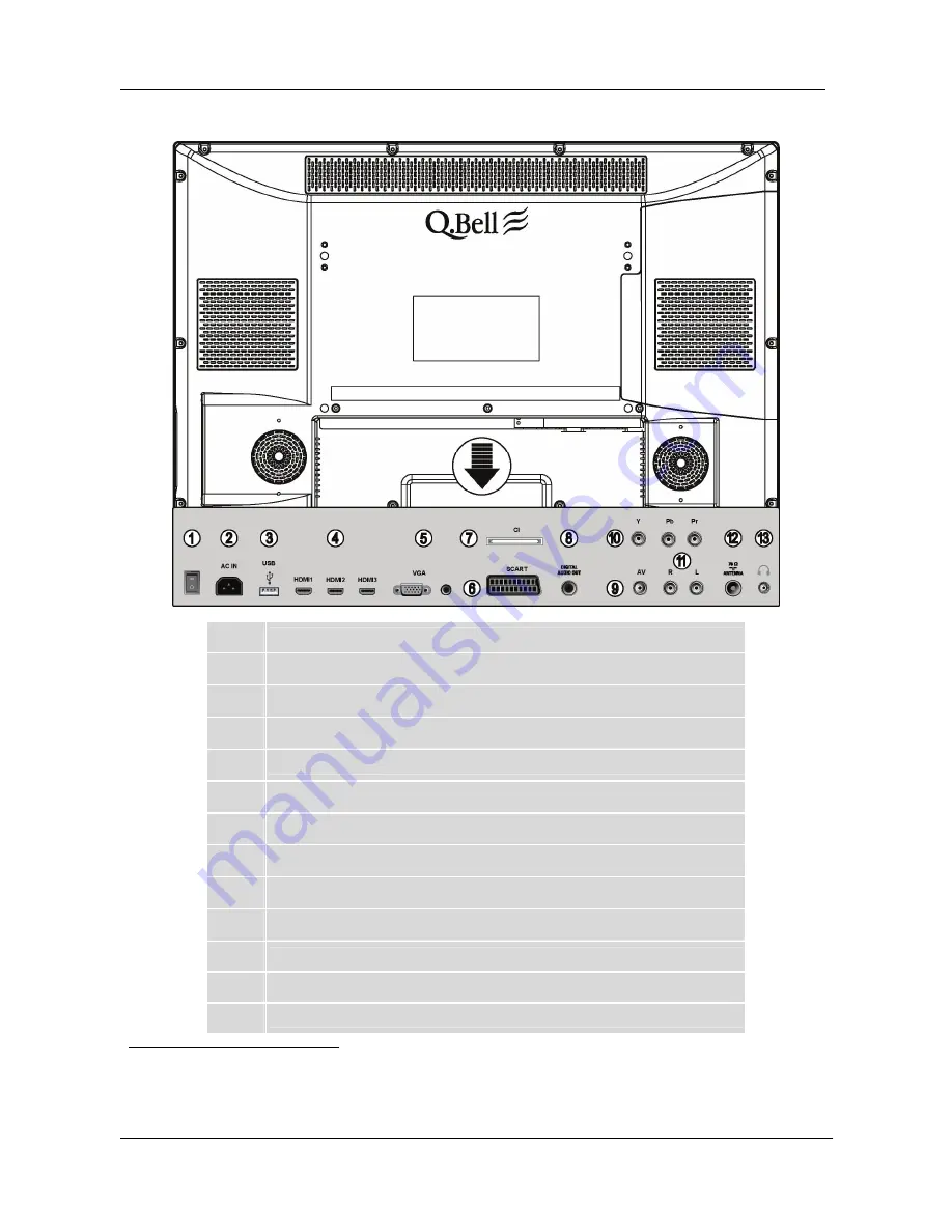 Q.Bell QBT.32ED Скачать руководство пользователя страница 10