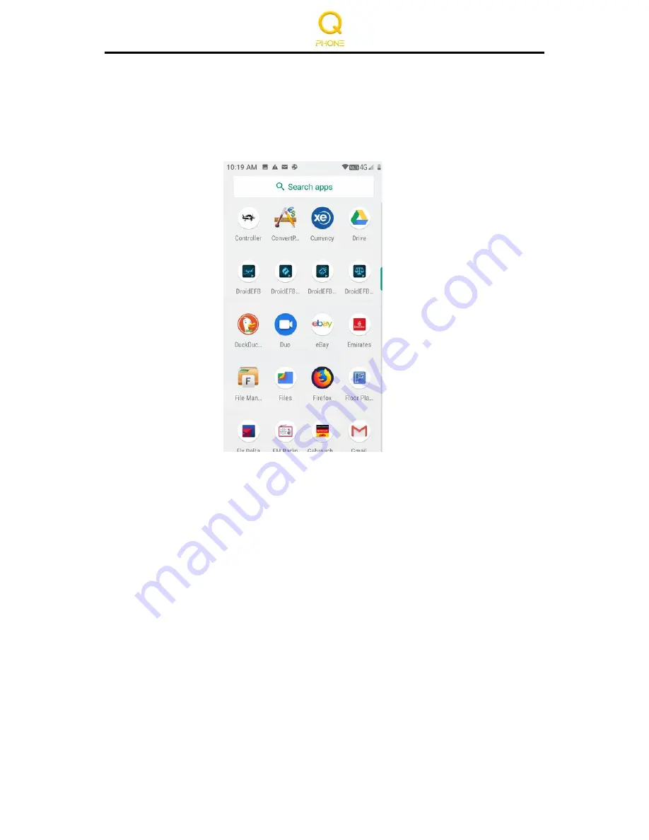 Q phone Qphone2019_A User Manual Download Page 15