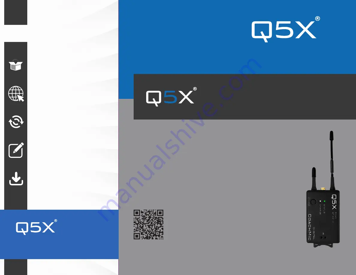 Q5X CoachMic QT-AD10C Quick Start Manual Download Page 1