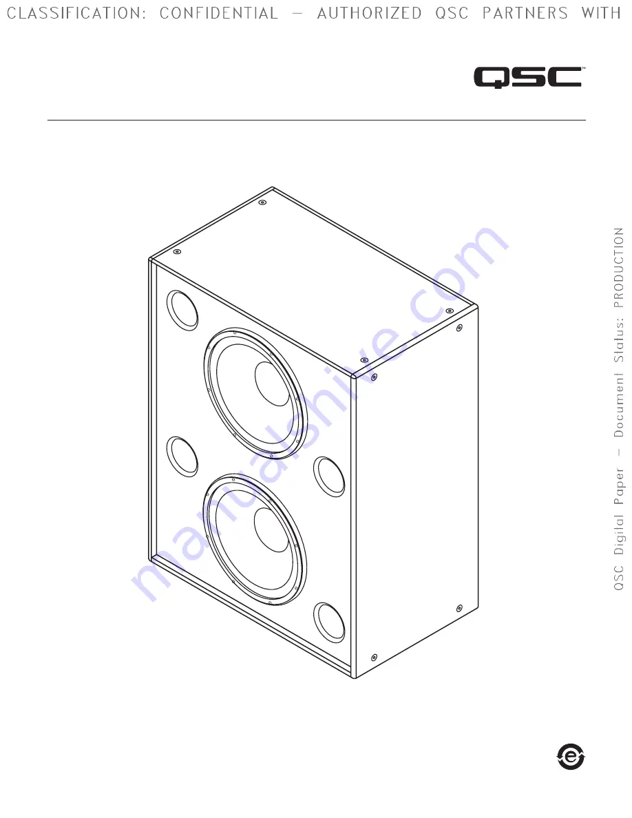 QSC LF4215-F Скачать руководство пользователя страница 1