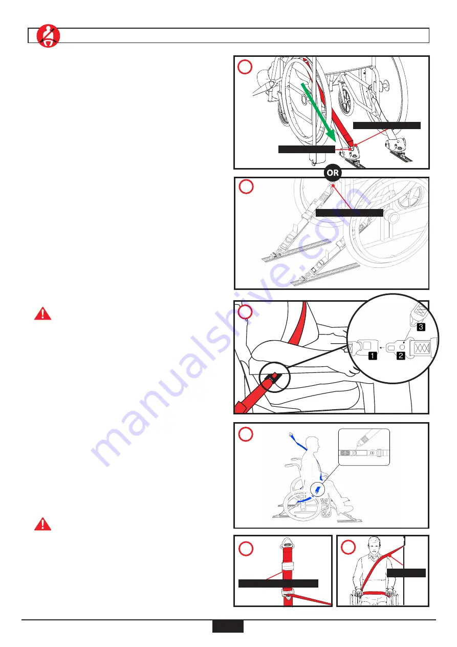 Q'STRAINT M-Series Use And Care Manual Download Page 13