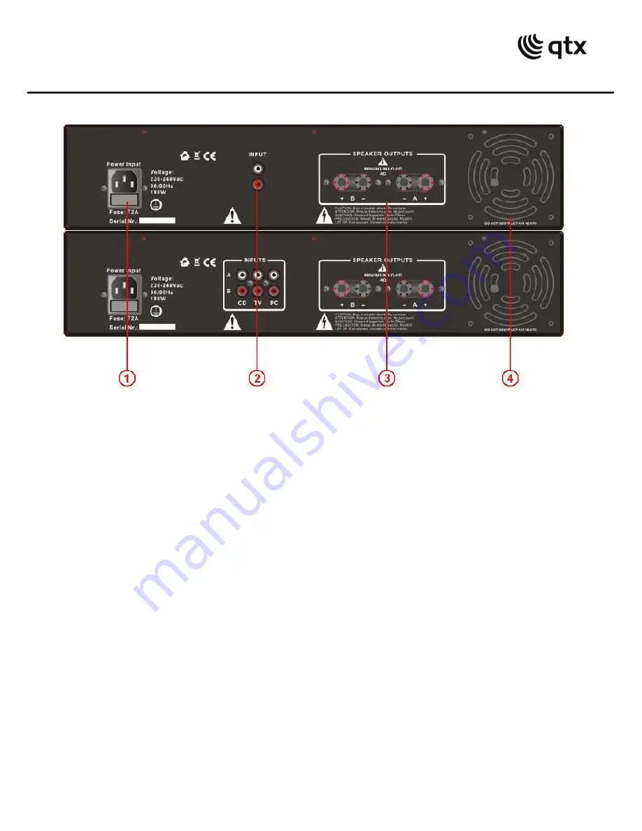 Qtx SPL Series Скачать руководство пользователя страница 13