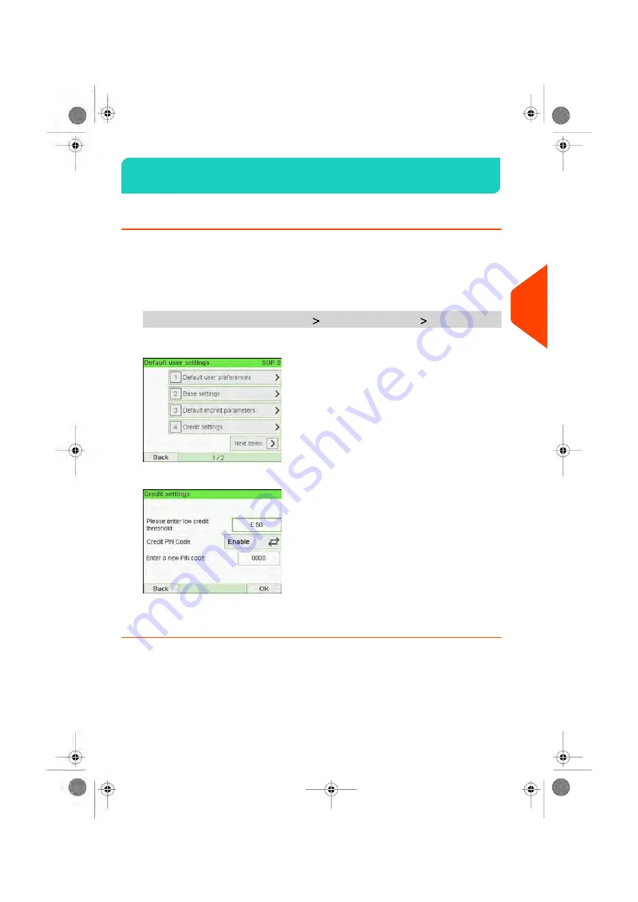 quadient iX-5 Series User Manual Download Page 122